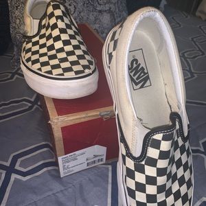 Checkered vans